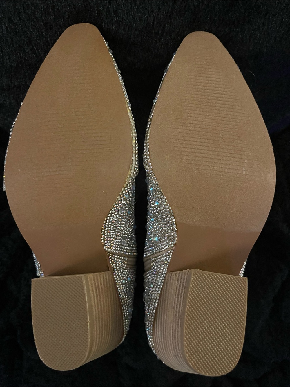 Crystal Rhinestone Ankle Boots - Picture 4 of 4